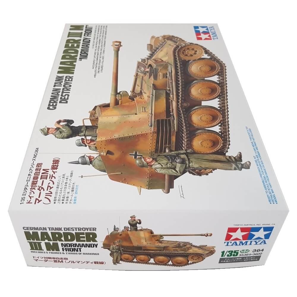 1:35 German Tank Destroyer MARDER III M Normandy Front - TAMIYA