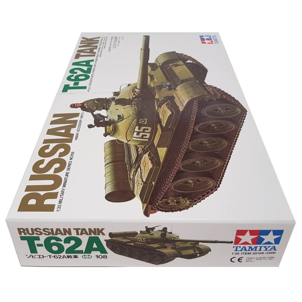 1:35 Russian T-62A Tank - TAMIYA