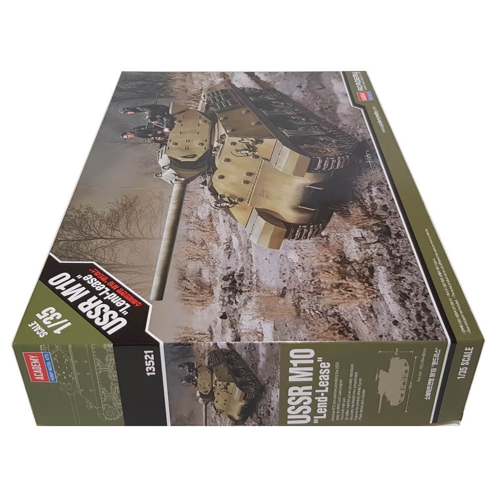 1:35 USSR M10 Lend-Lease with 5 figures - ACADEMY