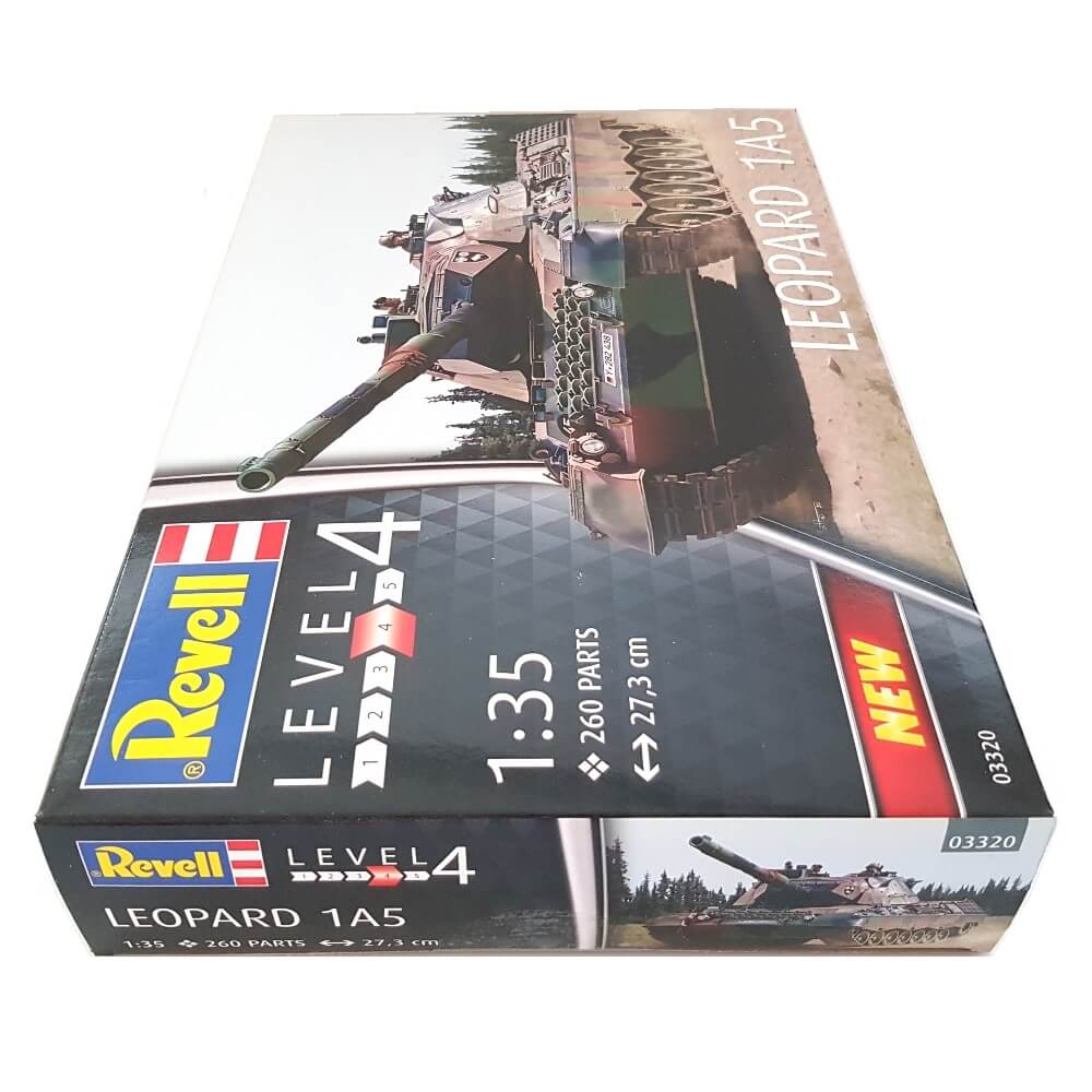 1:35 German LEOPARD 1A5 Tank - REVELL