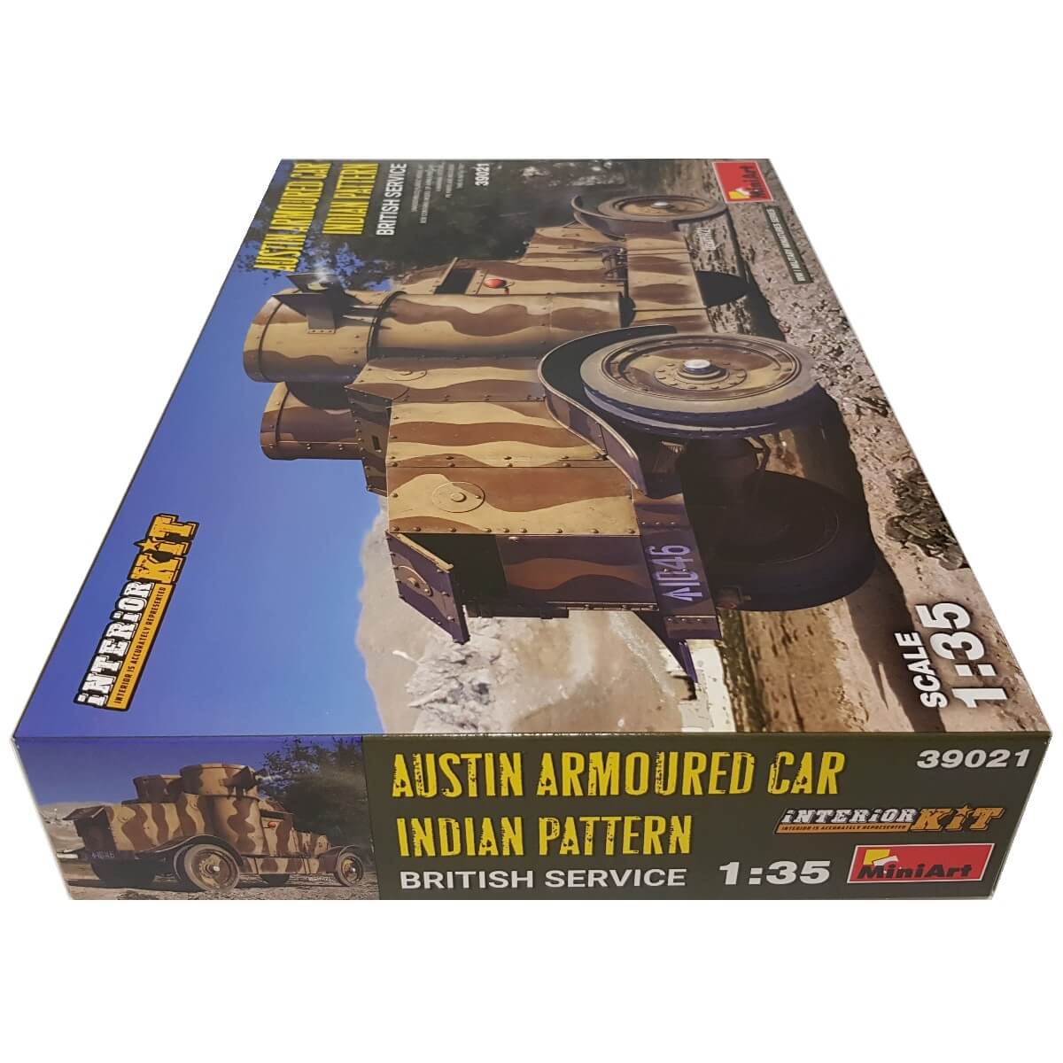 1:35 Austin Armoured Car Indian Pattern - British Service - MINIART