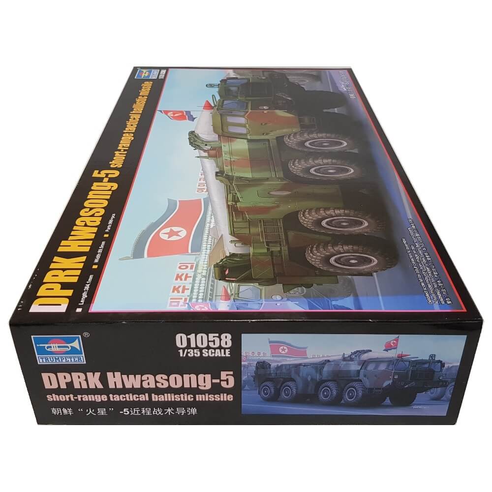1:35 DPRK Hwasong-5 Short-range Tactical Ballistic Missile - TRUMPETER