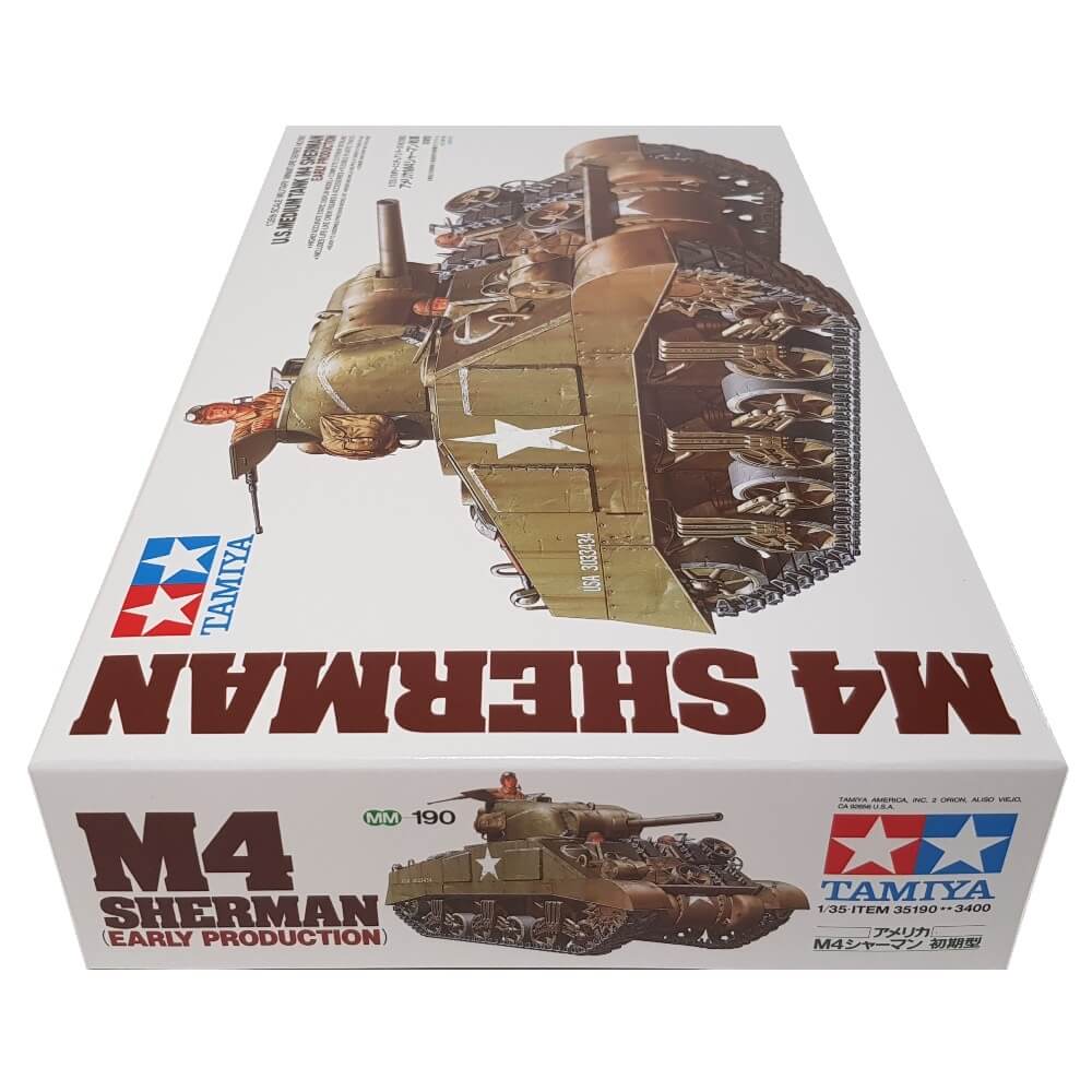 1:35 US Medium Tank M4 SHERMAN - Early Production - TAMIYA