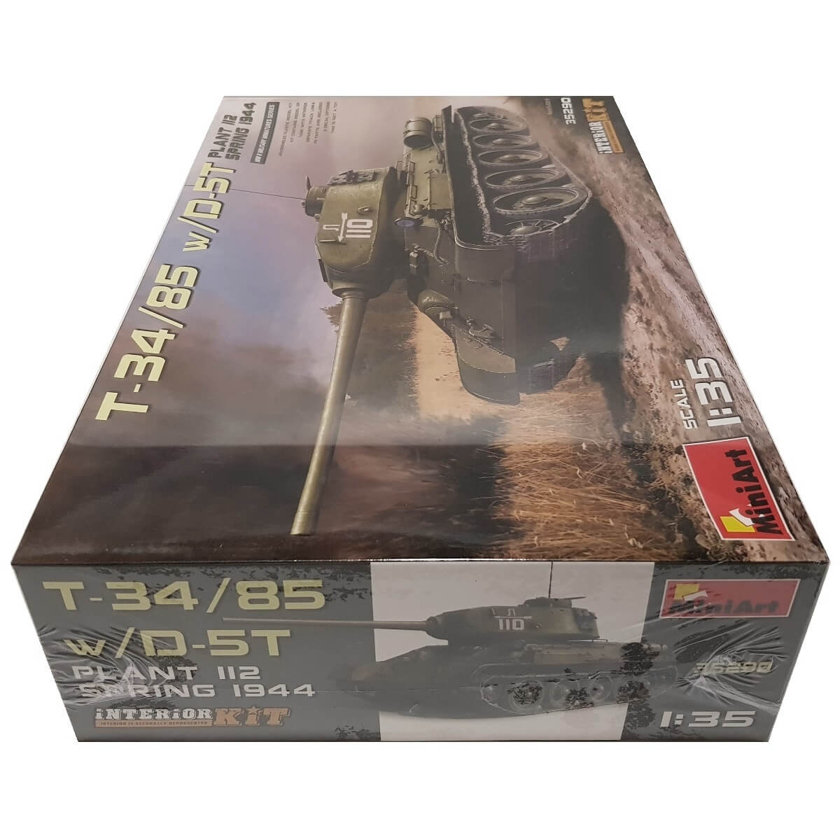 1:35 T-34/85 with D-5T Plant 112 - Spring 1944 - MINIART