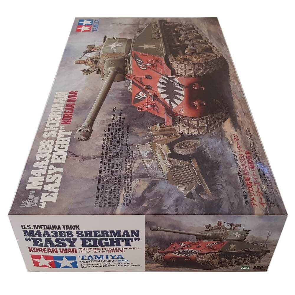 1:35 US Medium Tank M4A3E8 Sherman EASY EIGHT Korean War - TAMIYA