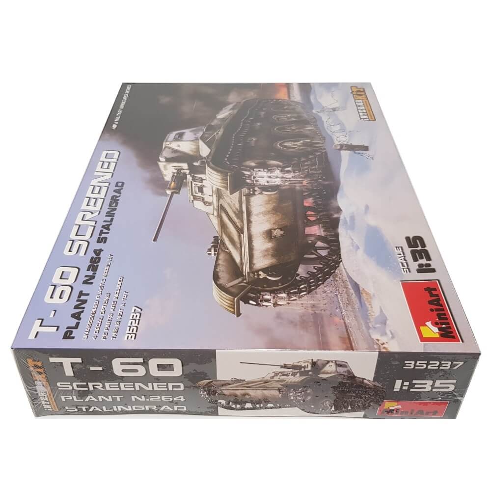 1:35 T-60 Screened Plant No. 264 Stalingrad - Interior Kit - MINIART