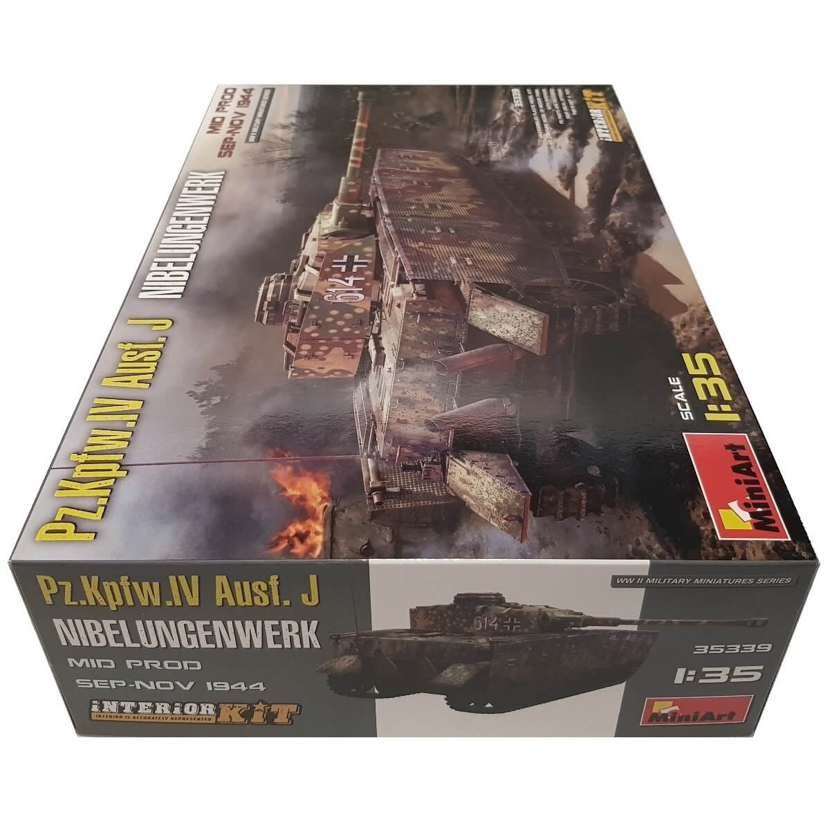 1:35 Pz.Kpfw. IV Ausf. J Nibelungenwerk Mid Prod. Sep-Nov 1944 - Interior Kit - MINIART