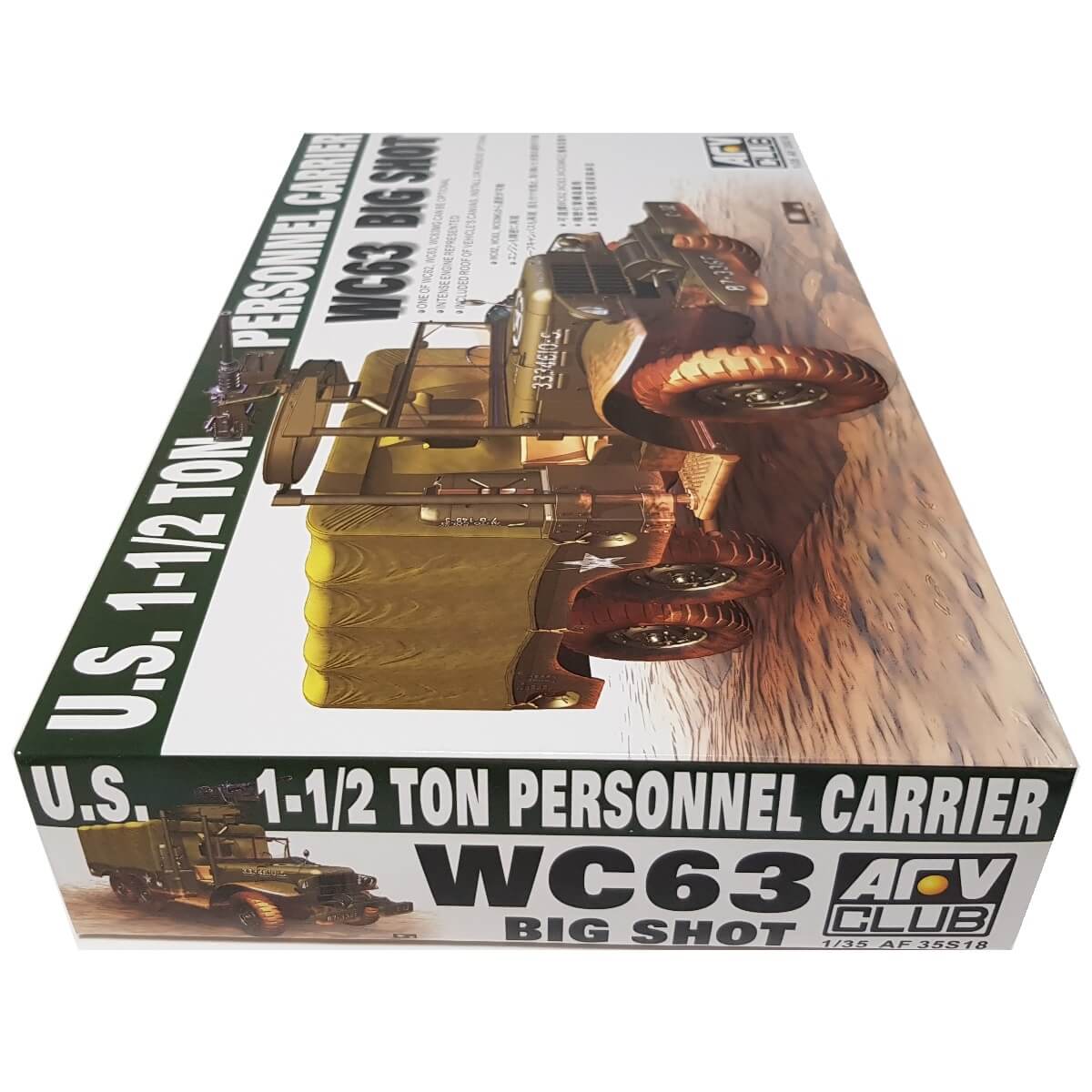 1:35 US 1½ ton Personnel Carrier WC63 Big Shot - AFV CLUB