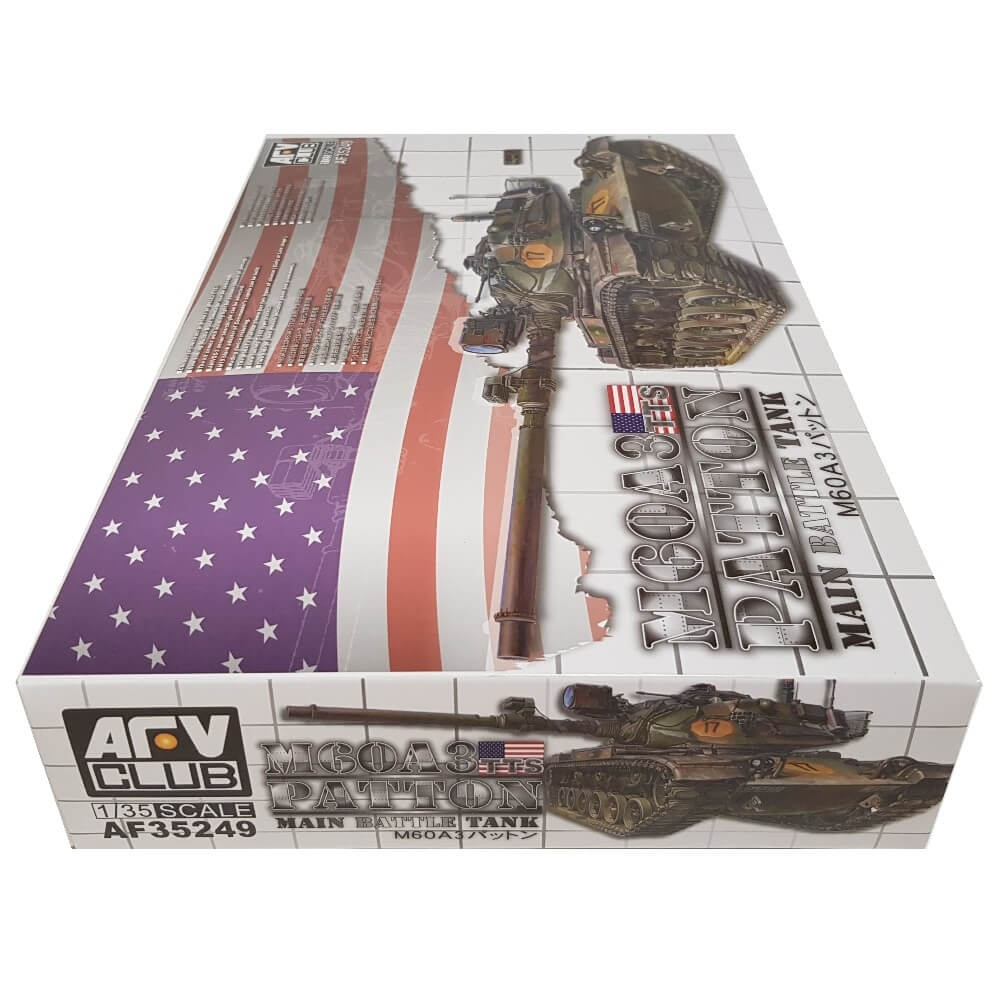 1:35 M60A3/TTS PATTON Main Battle Tank - AFV CLUB
