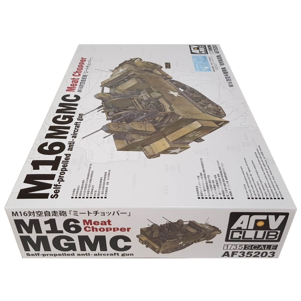 1:35 M16 MGMC Meat Chopper Self-propelled anti aircraft gun - AFV CLUB