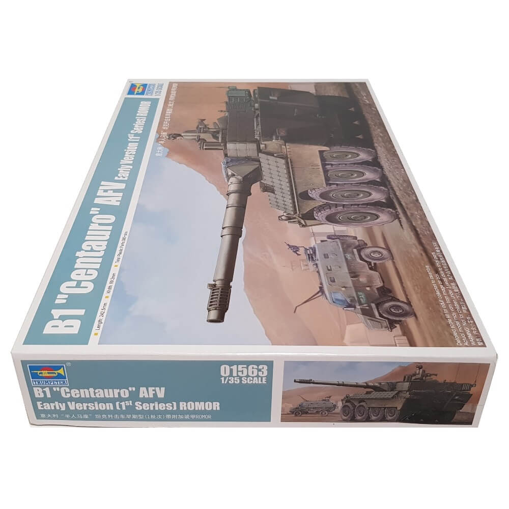 1:35 Italian B1 CENTAURO AFV Early Version 1st Series with ROMOR - TRUMPETER