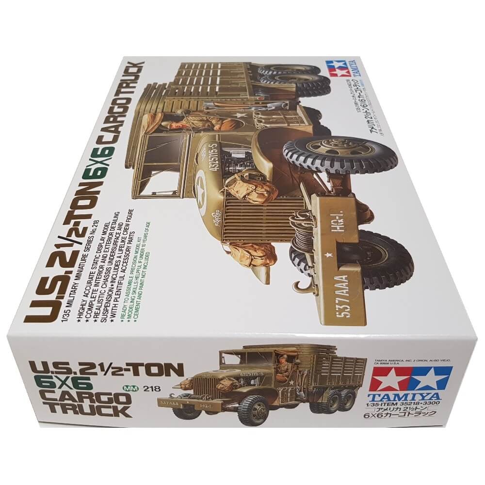 1:35 US 2 ½ Ton 6x6 Cargo Truck - TAMIYA