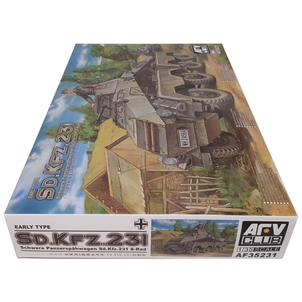 1:35 Early Type Sd.kfz. 231 Schwere Panzerspahwagen - AFV CLUB