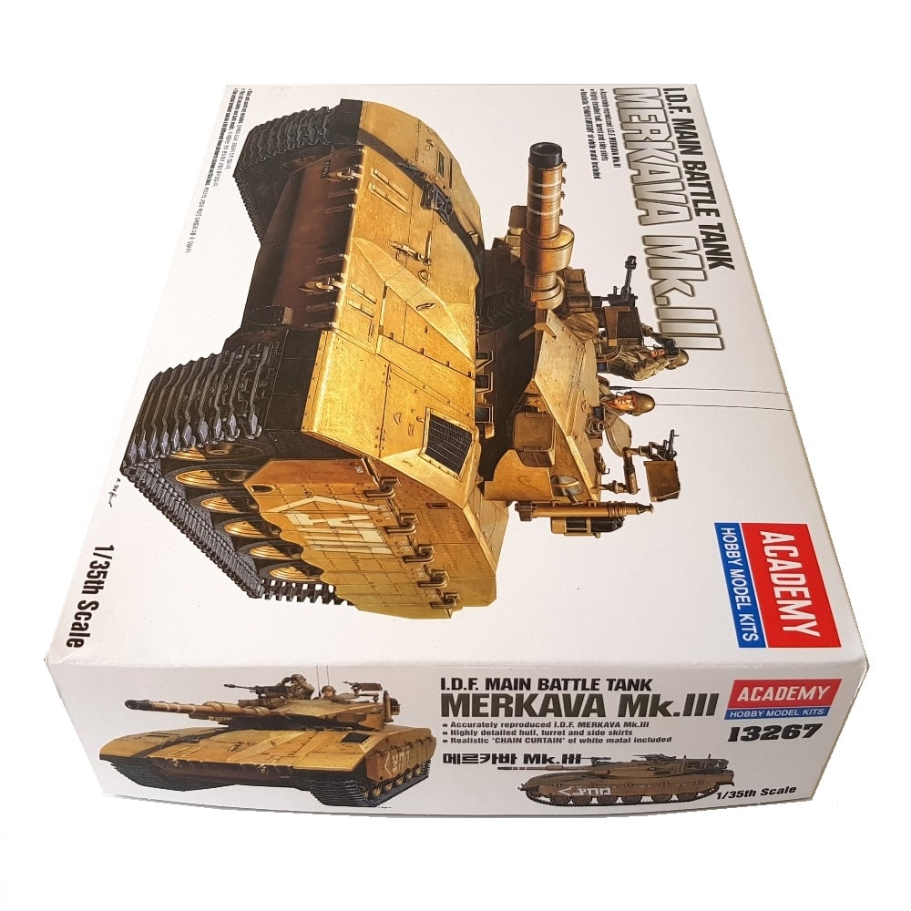 1:35 IDF MERKAVA Mk III Main Battle Tank - ACADEMY