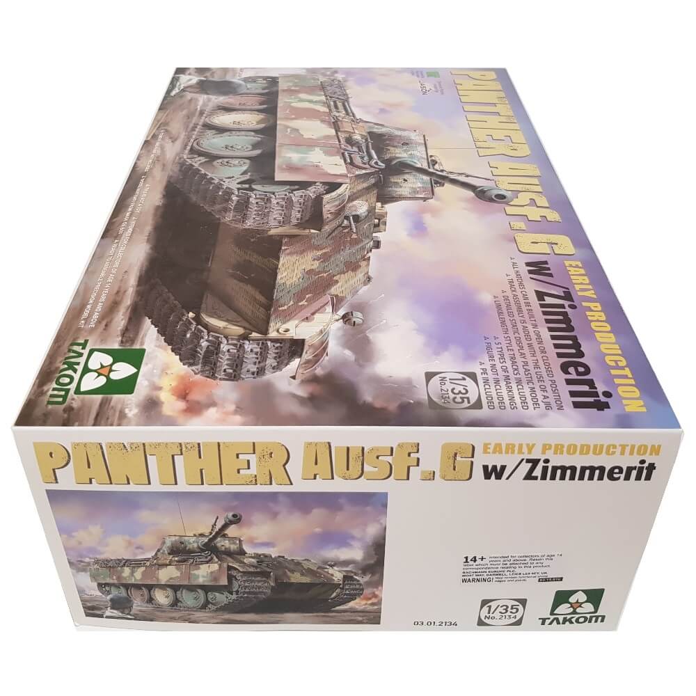 1:35 PANTHER Ausf. G Early Production with Zimmerit - TAKOM