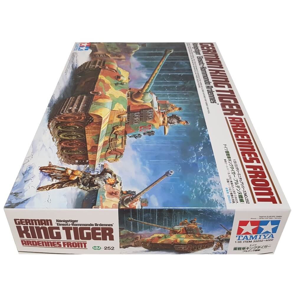 1:35 German King Tiger Ardennes Front - TAMIYA