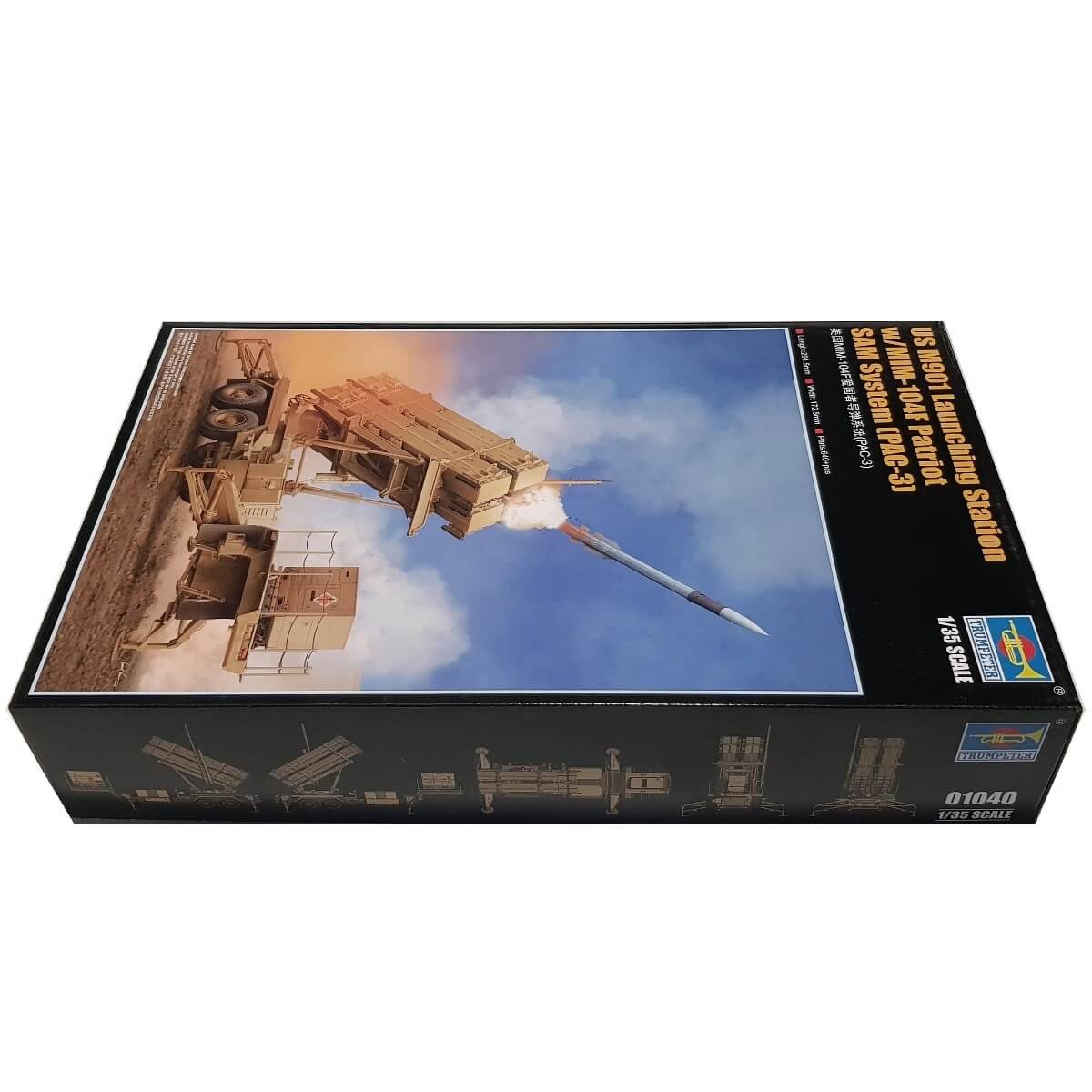 1:35 US M901 Launching Station with MIM-104F Patriot SAM System (PAC-3) - TRUMPETER