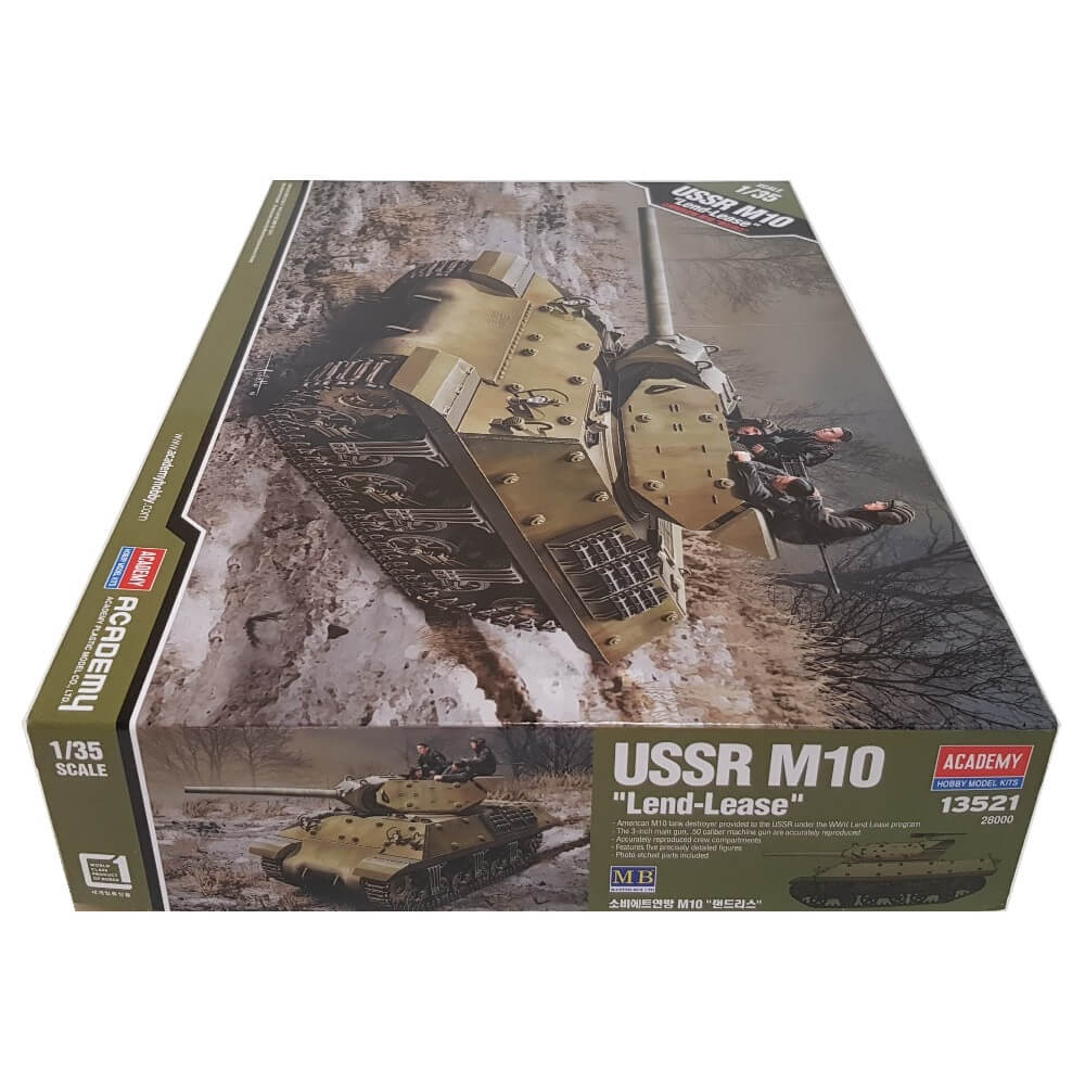 1:35 USSR M10 Lend-Lease with 5 figures - ACADEMY