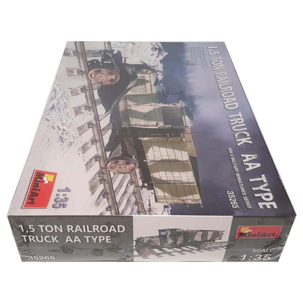 1:35 Soviet 1.5 Ton Railroad Truck AA Type - MINIART