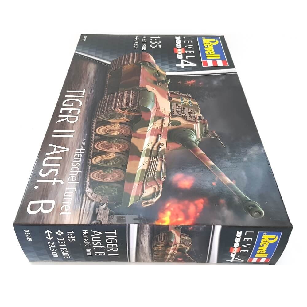 1:35 German KING TIGER II Ausf. B Tank - Henschel Turret - REVELL