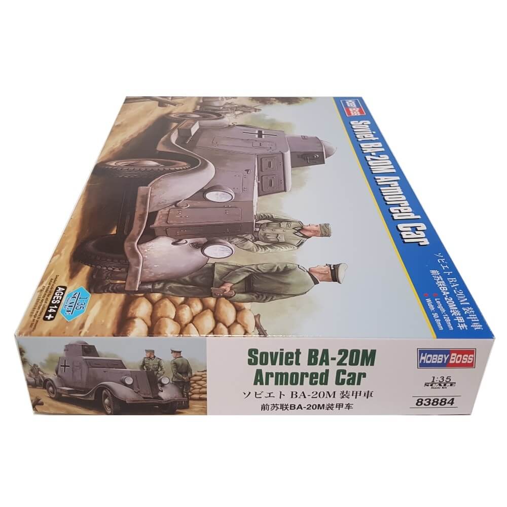 1:35 Soviet BA-20M Armored Car - HOBBY BOSS
