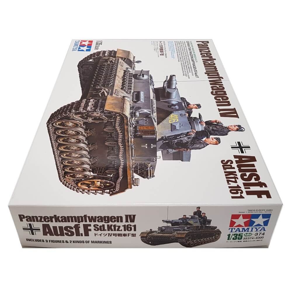 1:35 German Tank Panzerkampfwagen IV Ausf. F Sd.Kfz. 161 - TAMIYA