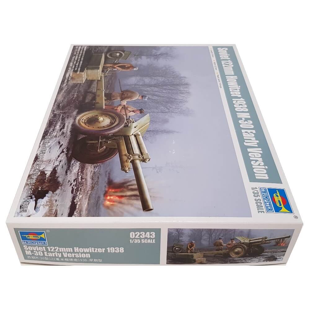 1:35 Soviet 122mm Howitzer 1938 M-30 Early Version - TRUMPETER