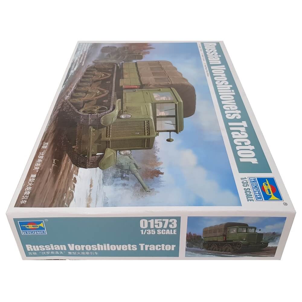 1:35 Russian Voroshilovets Tractor Trumpeter TRUMPETER