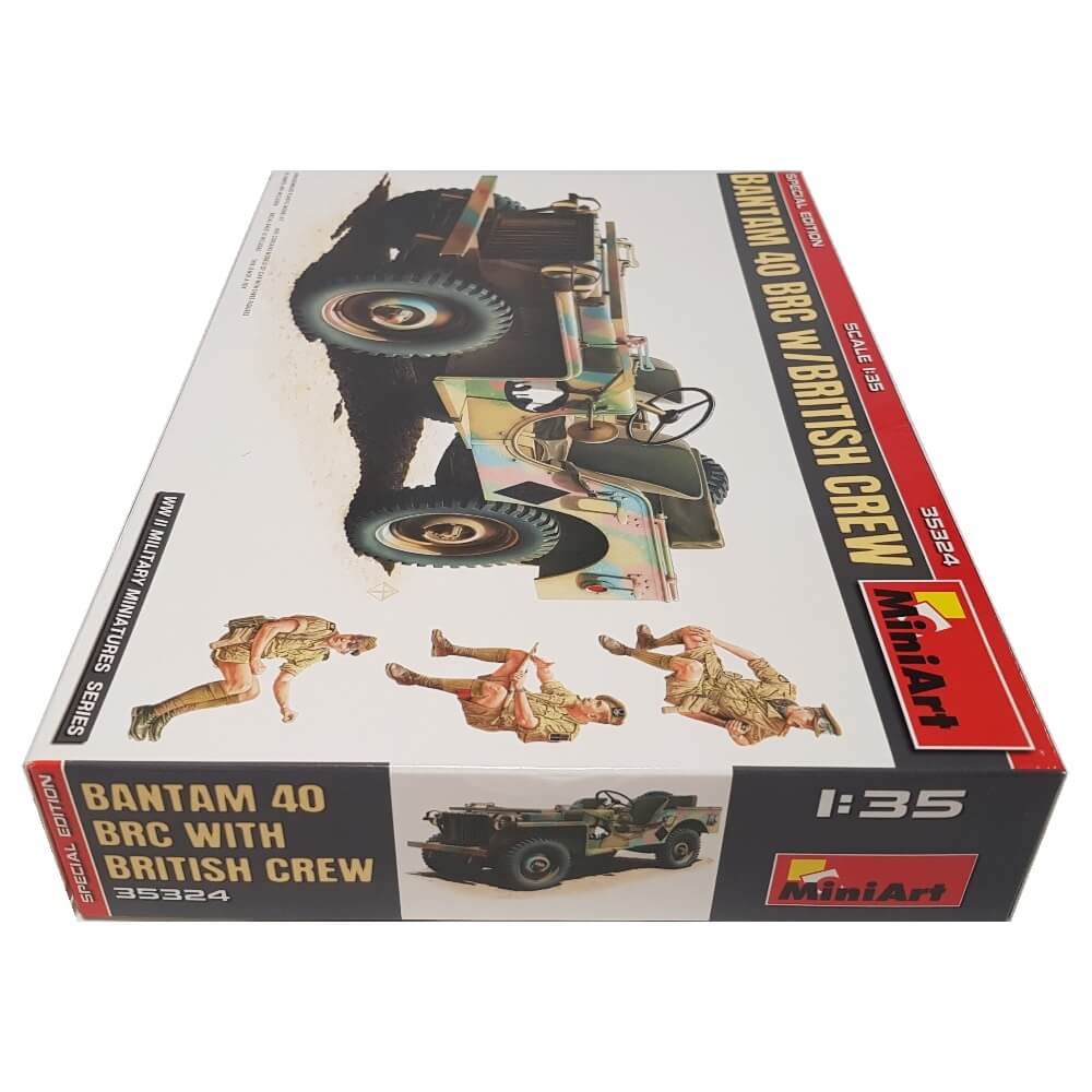 1:35 British BANTAM 40 BRC with Crew Special Edition - MINIART