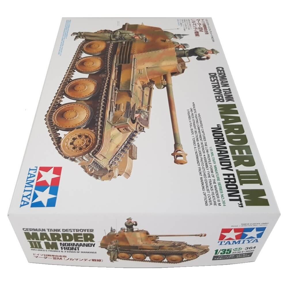 1:35 German Tank Destroyer MARDER III M Normandy Front - TAMIYA