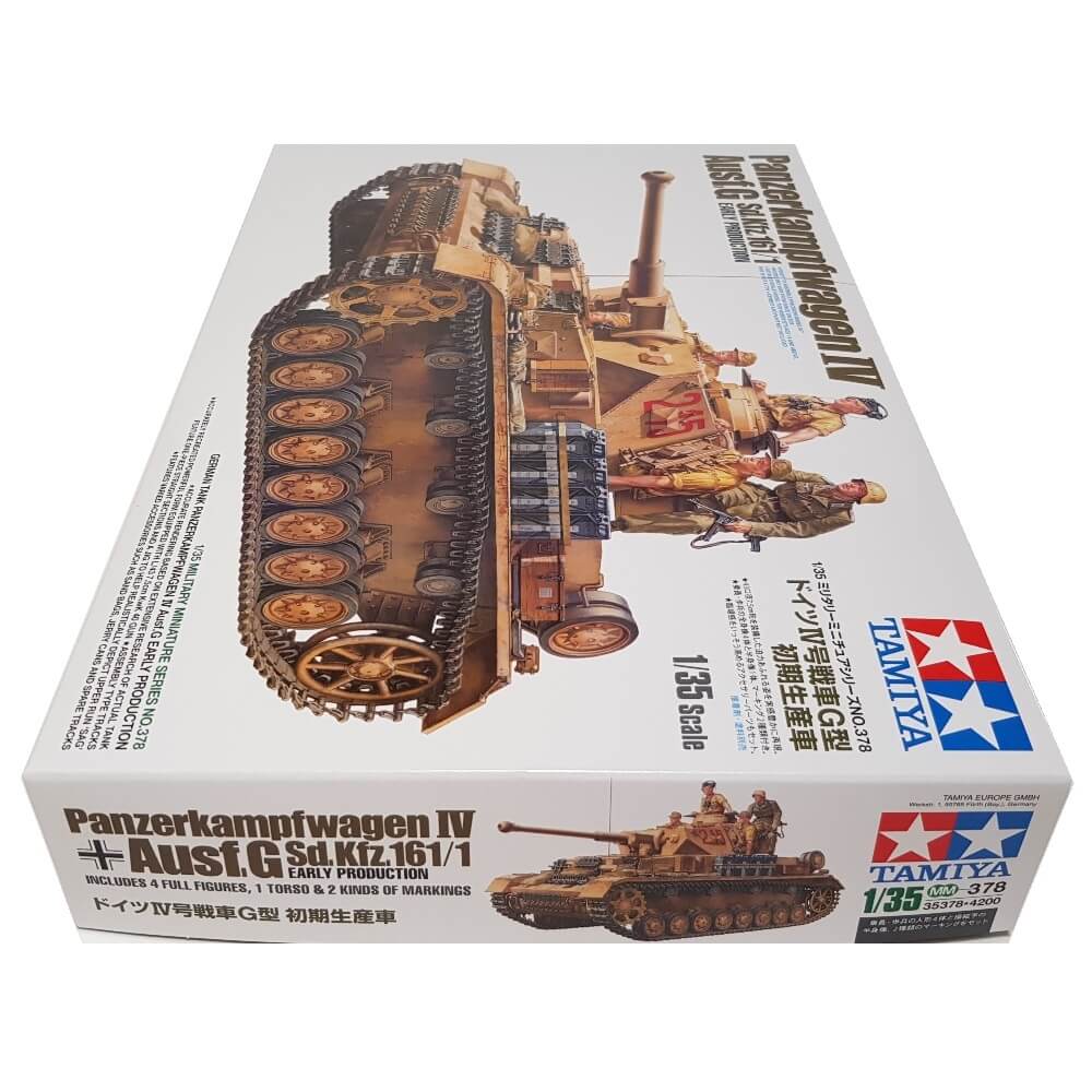 1:35 German Panzerkampfwagen IV Ausf. G Sd.Kfz. 161/1 Early Production - TAMIYA