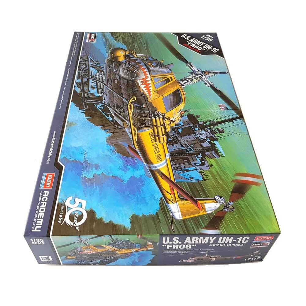 1:35 US Army BELL UH-1C FROG Helicopter - ACADEMY