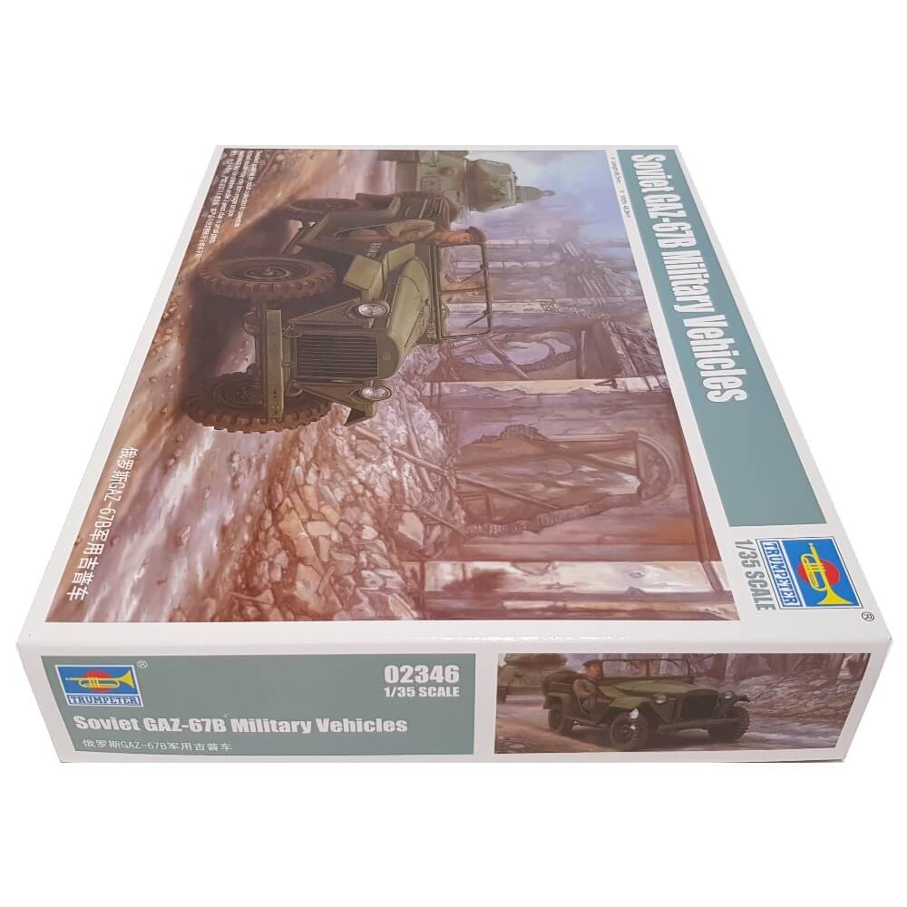 1:35 Soviet GAZ-67B Military Vehicles - TRUMPETER