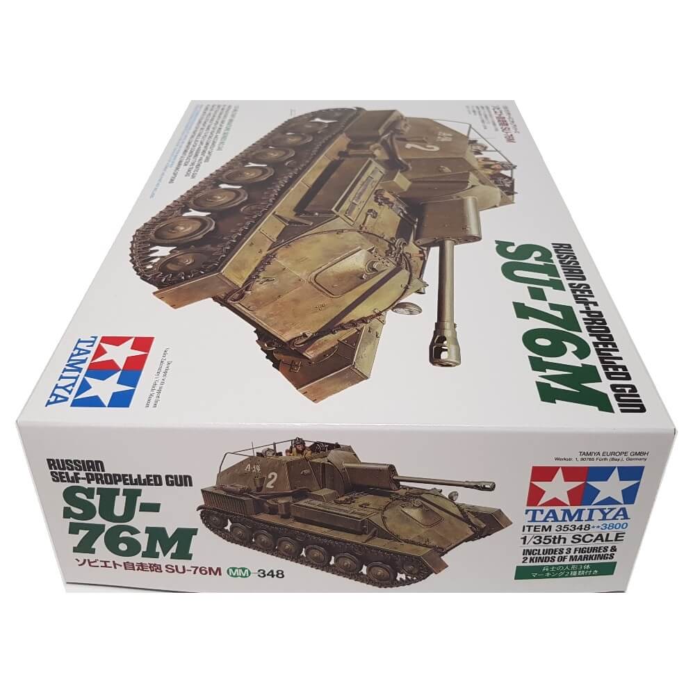 1:35 Russian SU-76M Self-Propelled Gun - TAMIYA