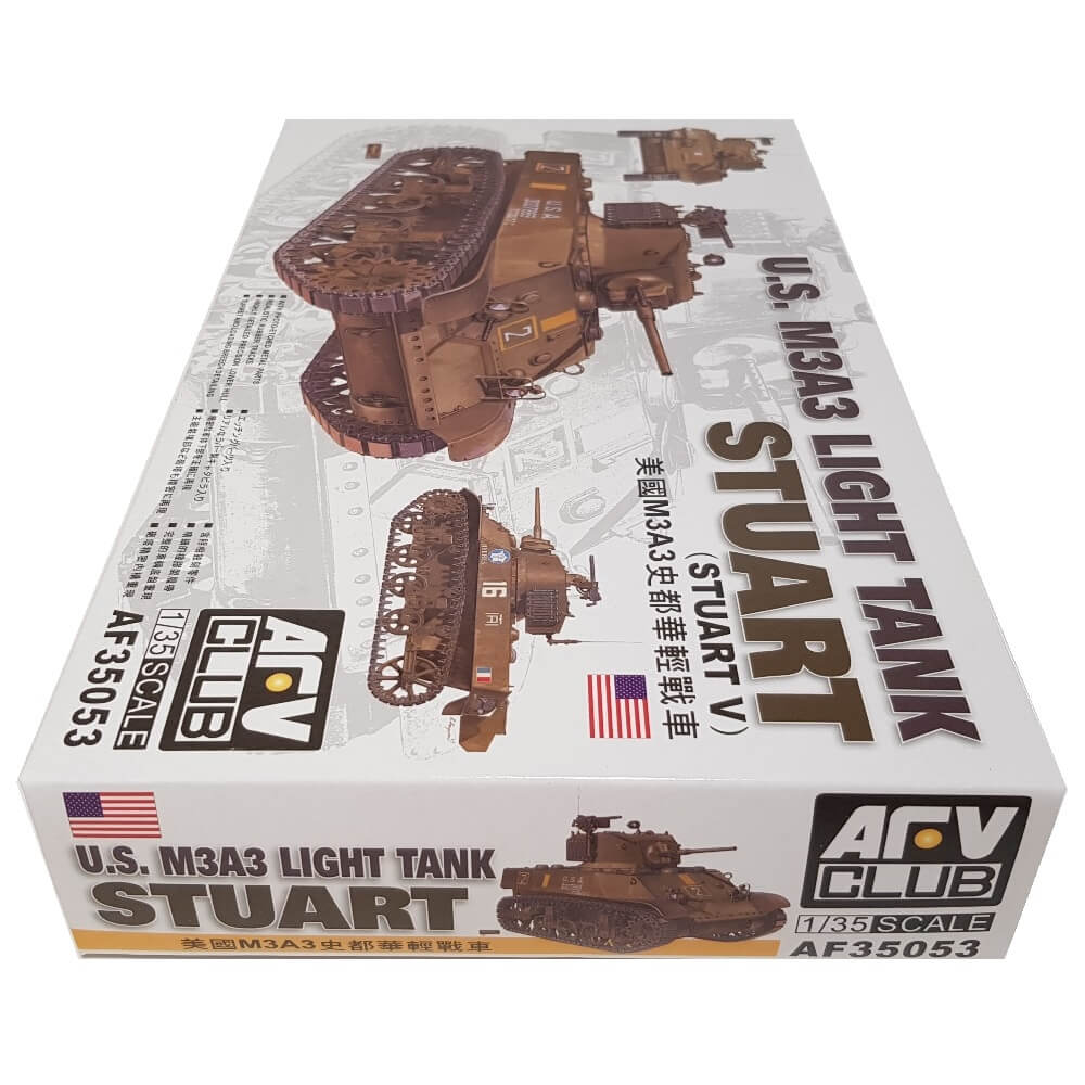 1:35 US M3A3 Light Tank Stuart (Stuart V) - AFV CLUB