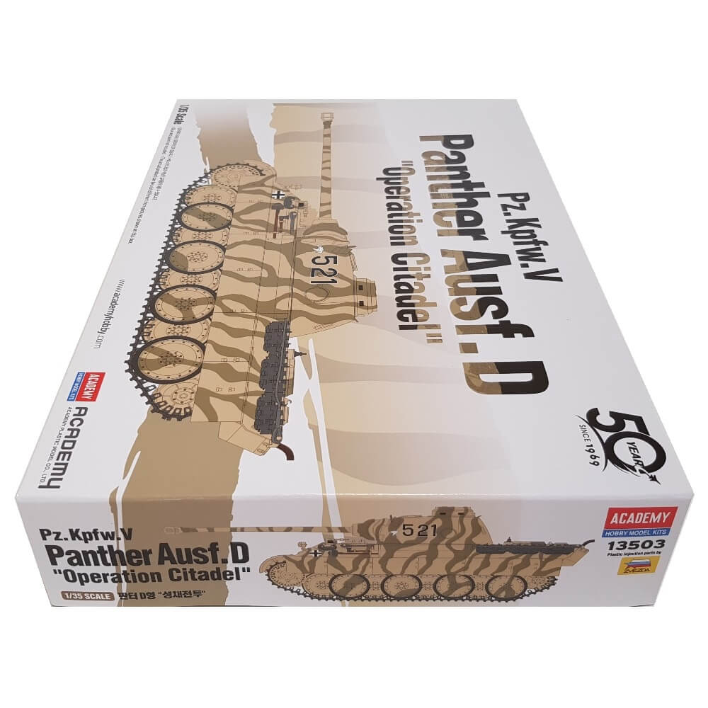 1:35 German Pz.Kpfw. V Panther Ausf. D - Operation Citadel - ACADEMY