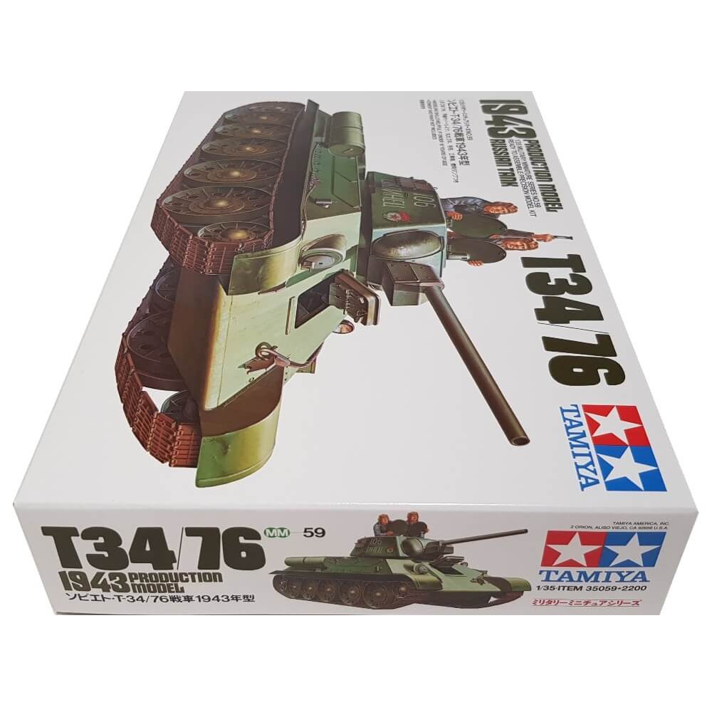 1:35 Russian Tank T34/76 1943 Production Model - TAMIYA