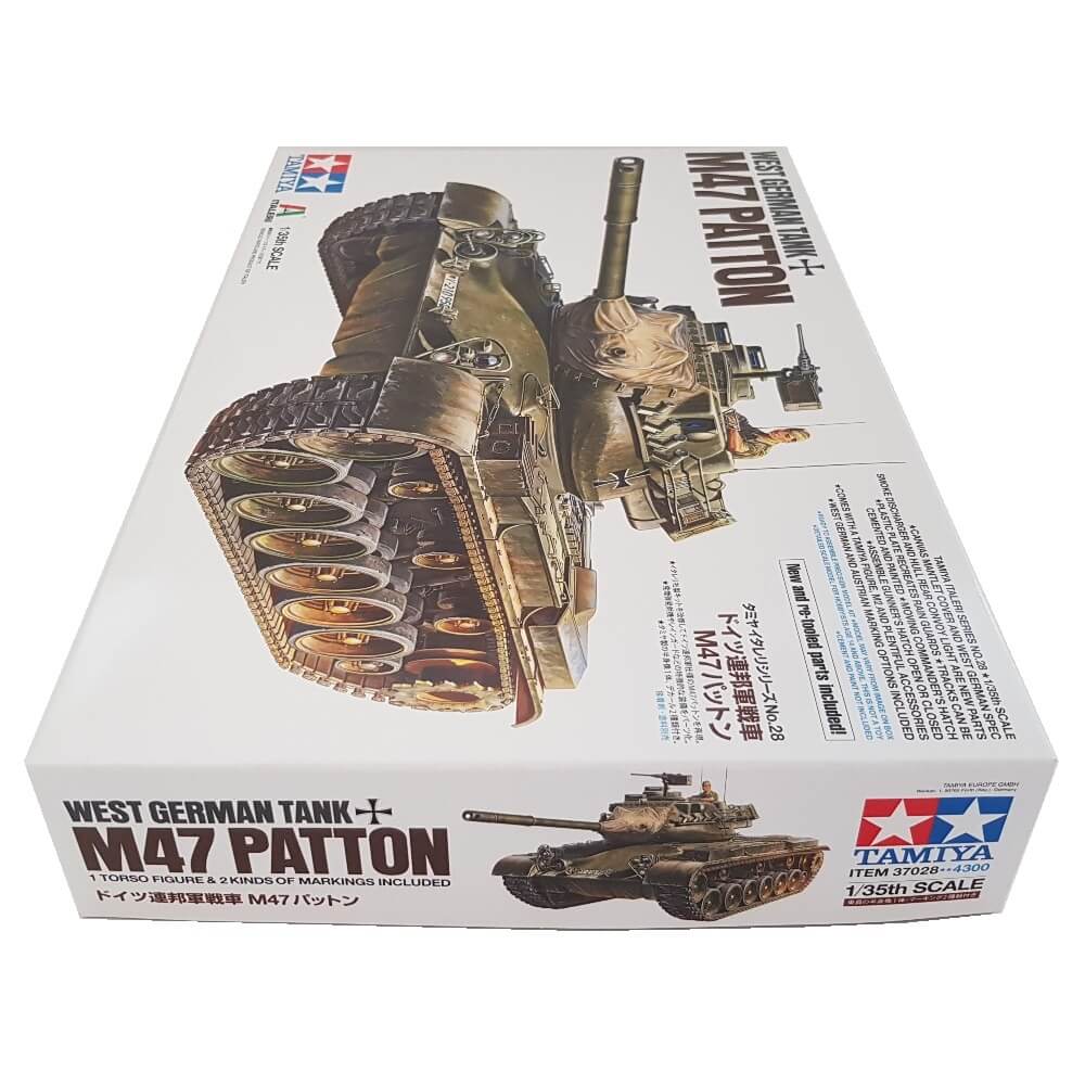 1:35 West German Tank M47 PATTON - TAMIYA