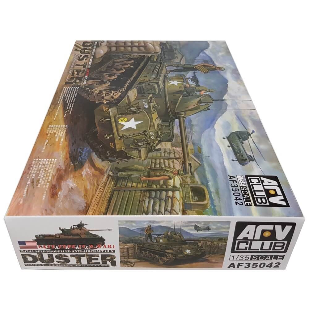 1:35 M42A1 DUSTER Self-Propelled Anti-Aircraft Gun Late Type - AFV CLUB