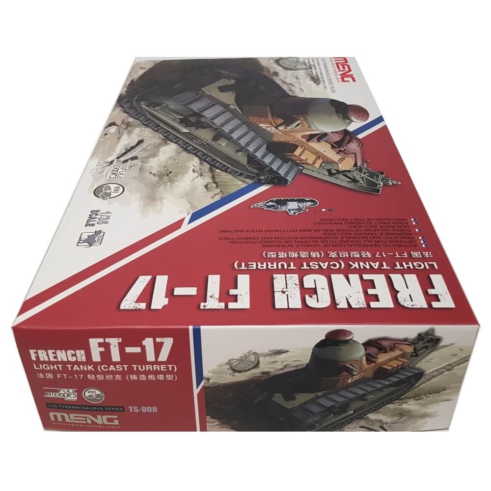 1:35 French FT-17 Light Tank with Cast Turret - MENG