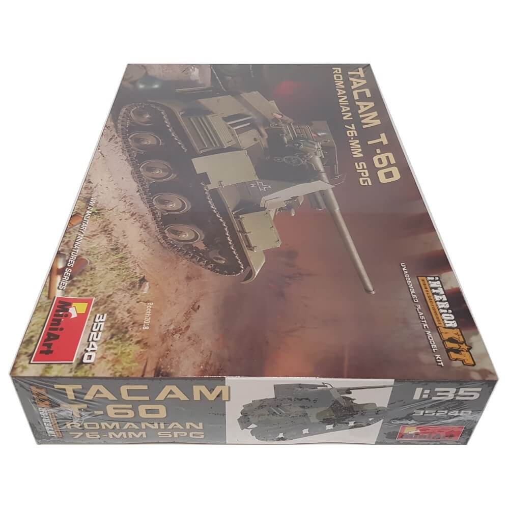 1:35 Romanian TACAM T-60 76-mm SPG Interior Kit - MINIART