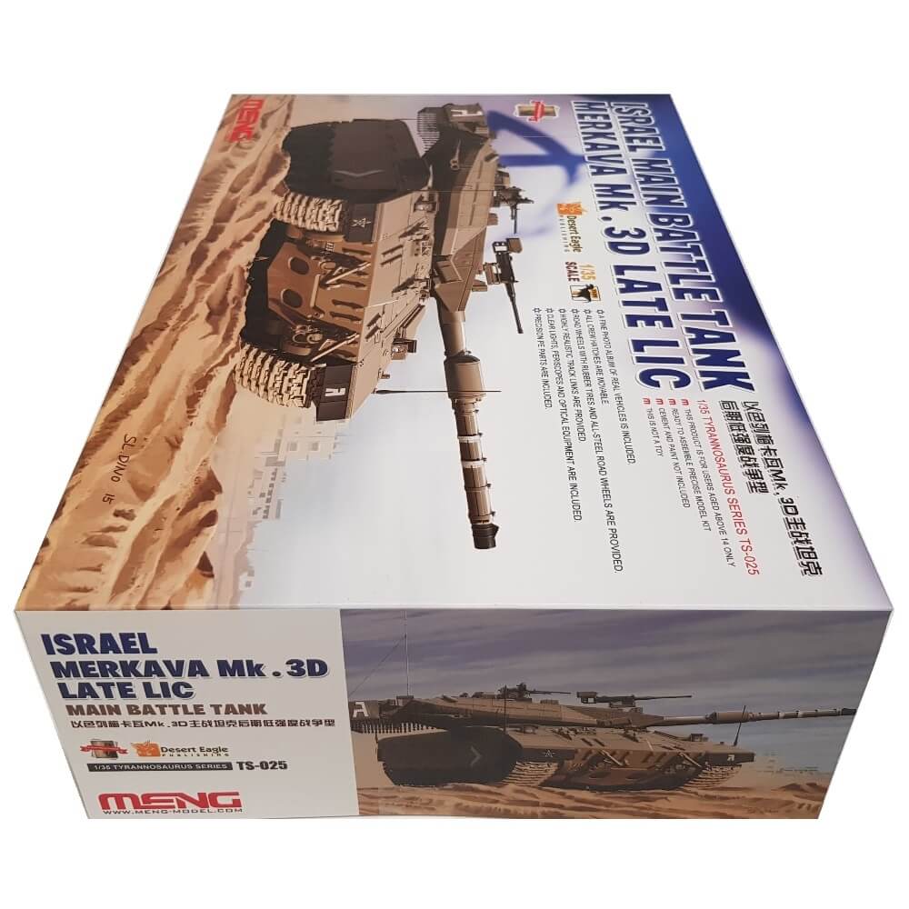 1:35 Israel Main Battle Tank Merkava Mk.3D Late LIC - MENG
