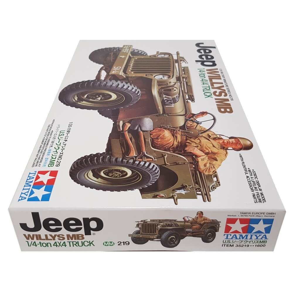 1:35 Jeep Willys MB ¼ ton 4x4 Truck - TAMIYA