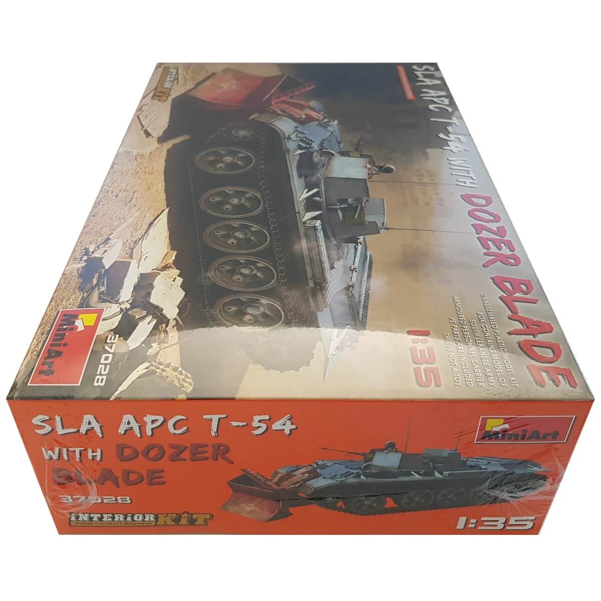 1:35 SLA APC T-54 with Dozer Blade - Interior Kit - MINIART
