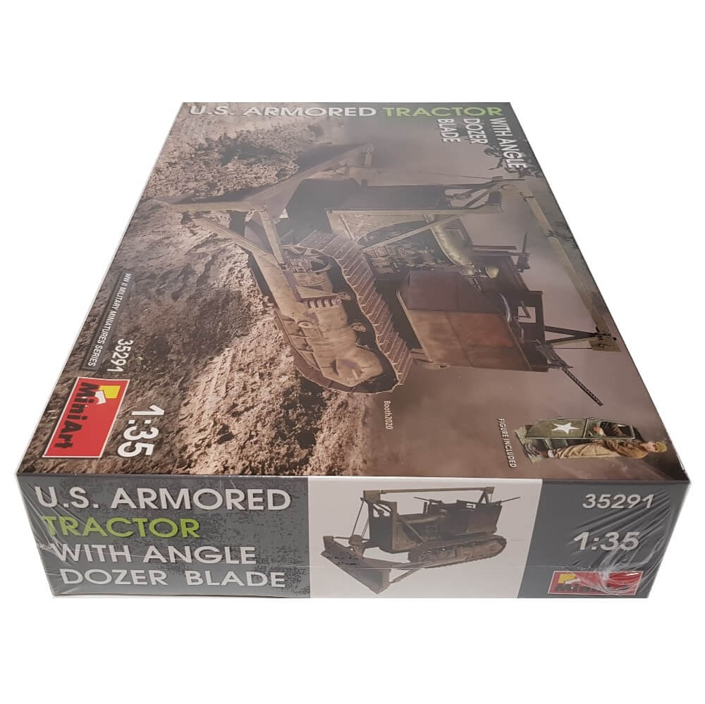 1:35 US Armored Tractor with Angle Dozer Blade - MINIART