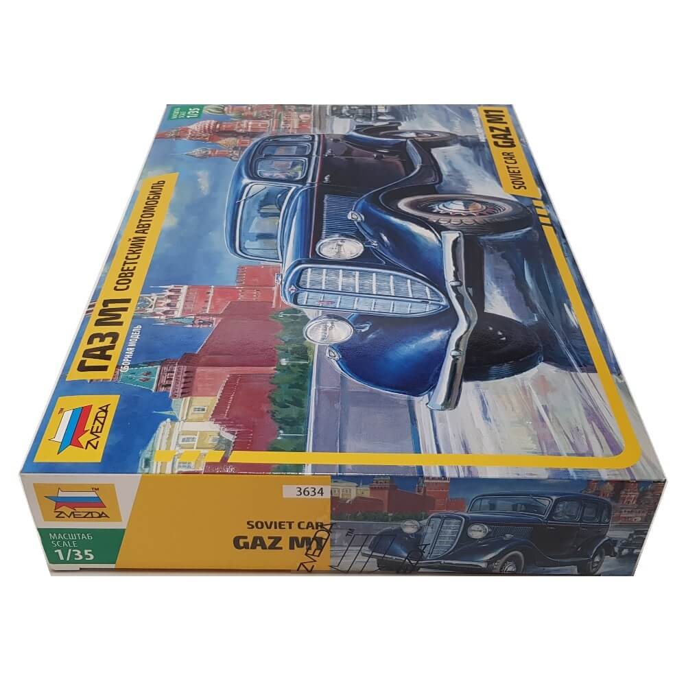 1:35 Soviet Car GAZ M1 - ZVEZDA