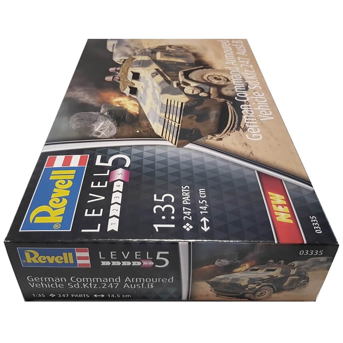 1:35 German Command Armoured Vehicle Sd.Kfz. 247 Ausf. B - REVELL