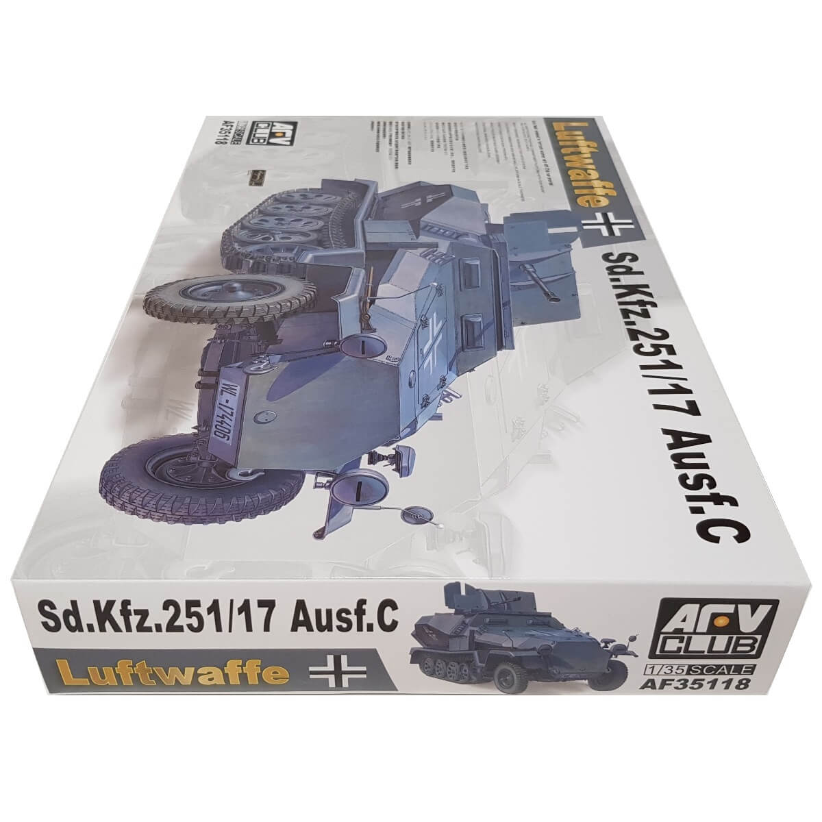1:35 Luftwaffe Sd.Kfz. 251/17 Ausf. C - AFV CLUB