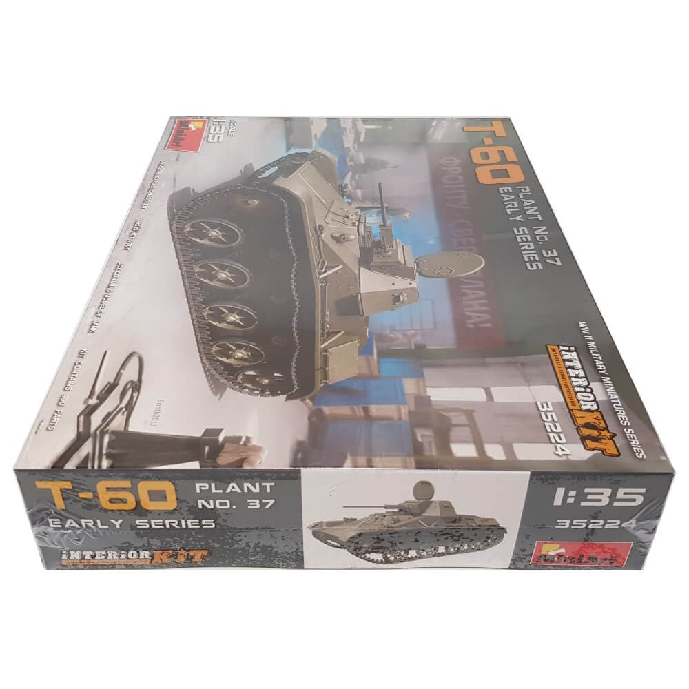 1:35 Soviet T-60 Plant No. 37 Early Series - Interior Kit - MINIART