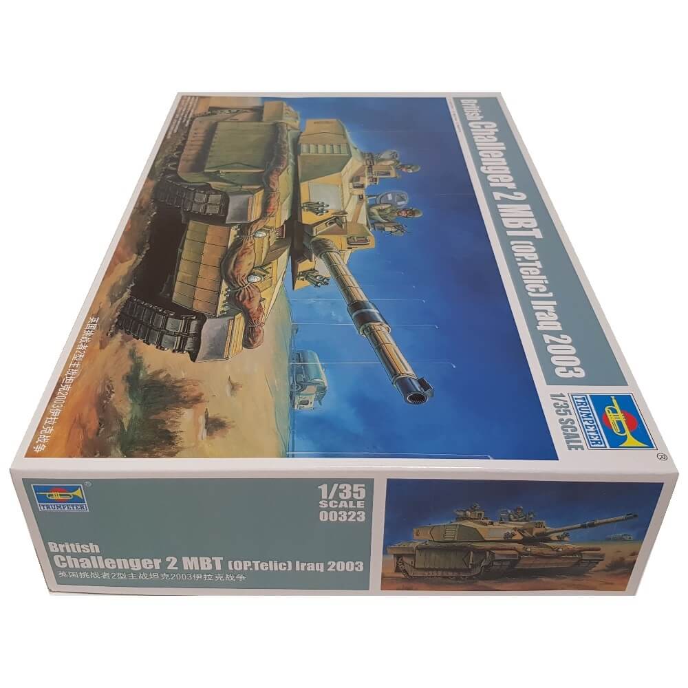 1:35 British Challenger 2 MBT Op.Telic Iraq 2003 - TRUMPETER